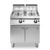 GAS FRYERS ROC 900 - Commercial Gas Fryer with Dual 13L Wells